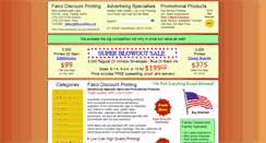 Desktop Screenshot of falcoprinting.com